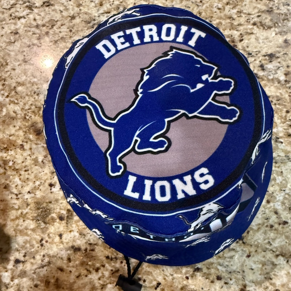 Detroit Lions Blue Bucket Hat